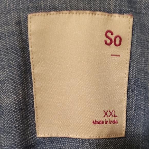 NWT, SO Brand Casual Dress, Juniors Size XXL, 100% Cotton - Picture 4 of 12